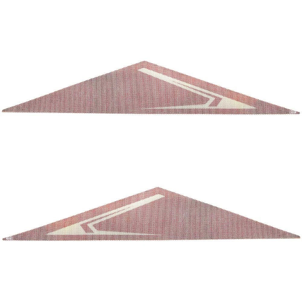 Chaparral Boat Window Graphic Decals 14.01220 - 204 Xtreme Red (2PC)