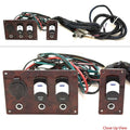 South Bay Boat Switch Panel 13387 - 925 Entertainer Woodgrain (kit)