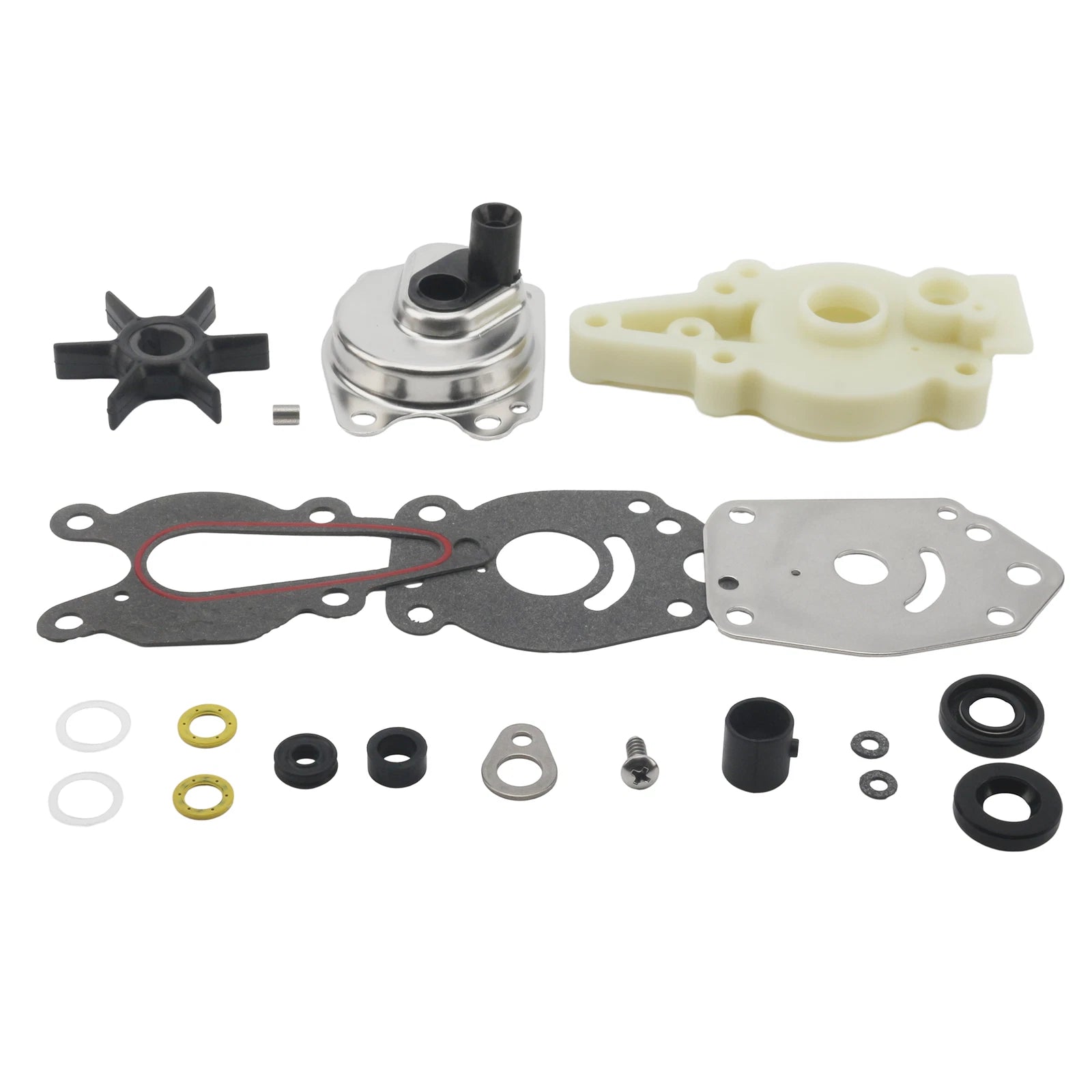 Water Pump Impeller Kit 46-42089A5 47-42038-2 for Mariner/Mercury 6 8 9.9 15HP