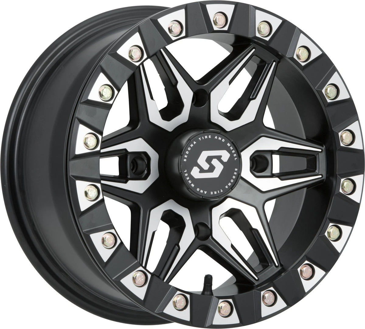 Sedona Split 6 Beadlock Wheel 14x7 for ATV/UTV 4/110 Fit Honda Yamaha