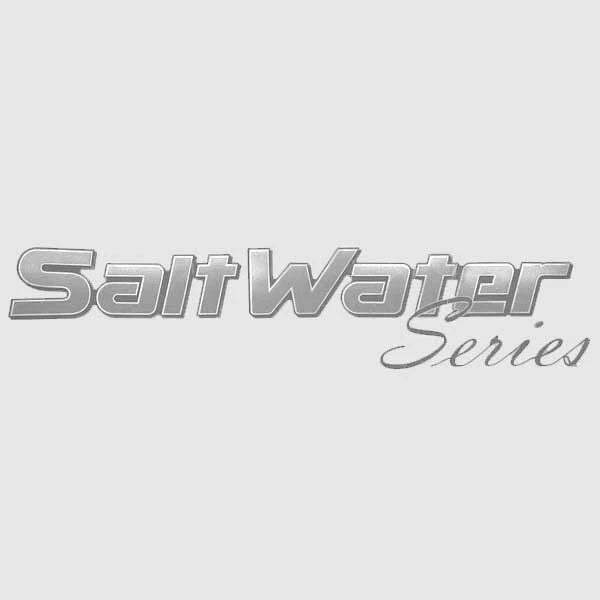 MasterCraft Boat Saltwater Series Emblem Decal - Gray Silver Sticker
