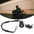 On/Off Ignition Key Switch for Replacement Tool for 2 Wire for ATV Dirt Bike