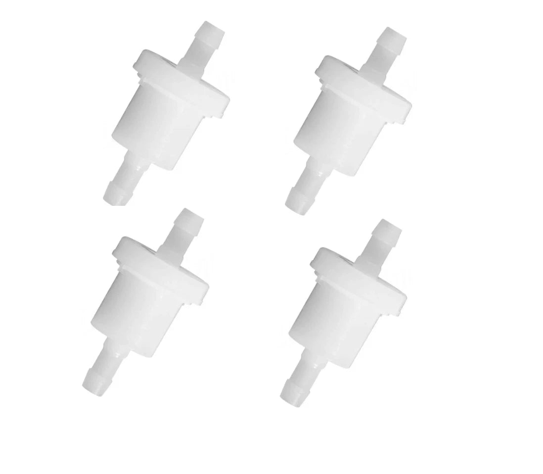 4 FUEL FILTER FOR MERCURY /MARINER OUTBOARD 2- 15 HP 2 Stroke Replace 35-80365m