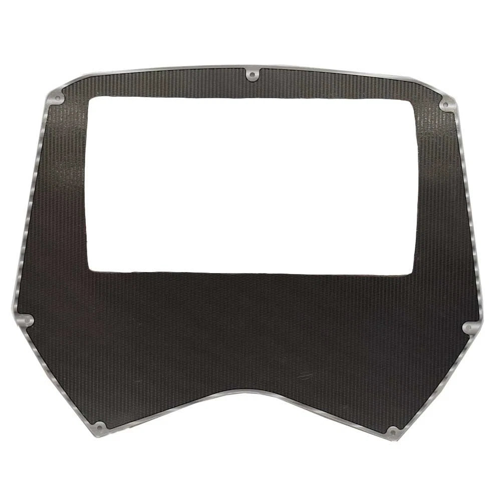 Boat Blank Dash Panel 72028372A-4 - Gray Black Aluminum 16 1/8 X 13 in