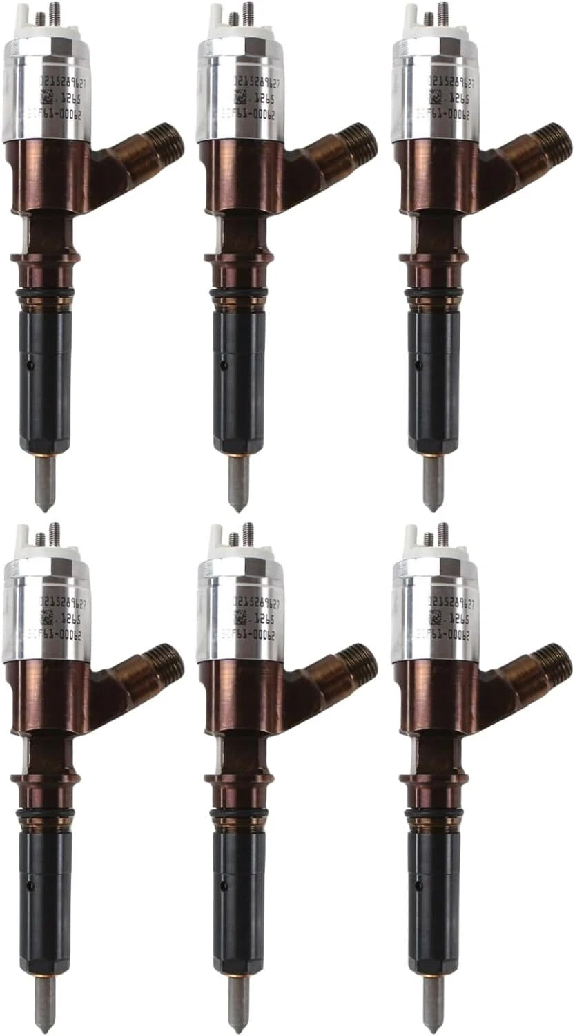 6pcs Rail Injector 326-4700 for Caterpillar C6 C6.4 Engine CAT 320D
