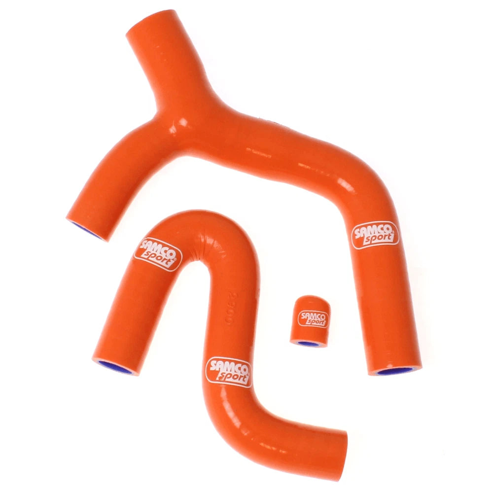 Samco Radiator Hose Kit for KTM 450 EXC-R 2008-2011 >orange (thermo Bypass)