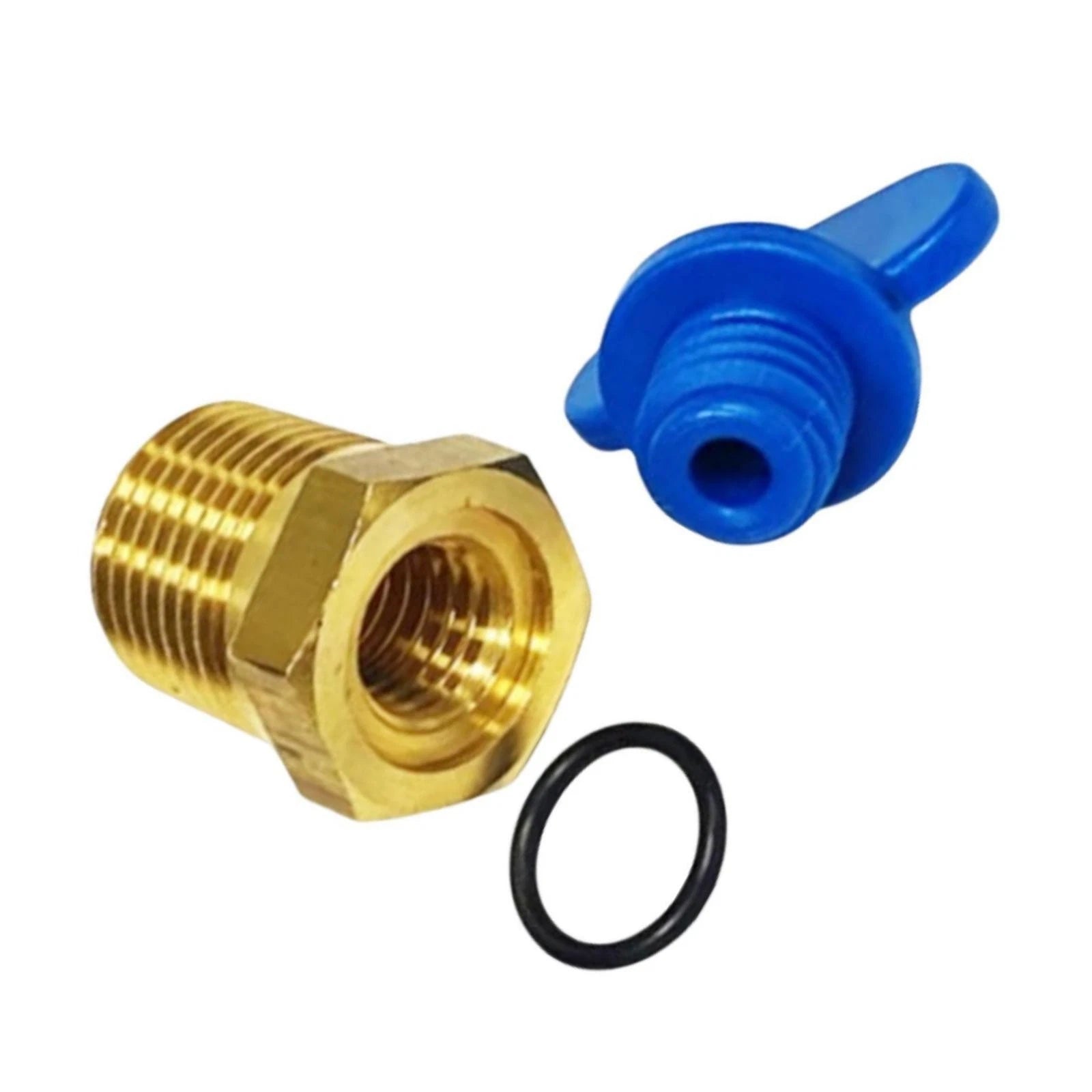 Blue Exhaust Manifold Drain Plug Kit for Volvo Penta 4.3-8.2 L 479956 19215