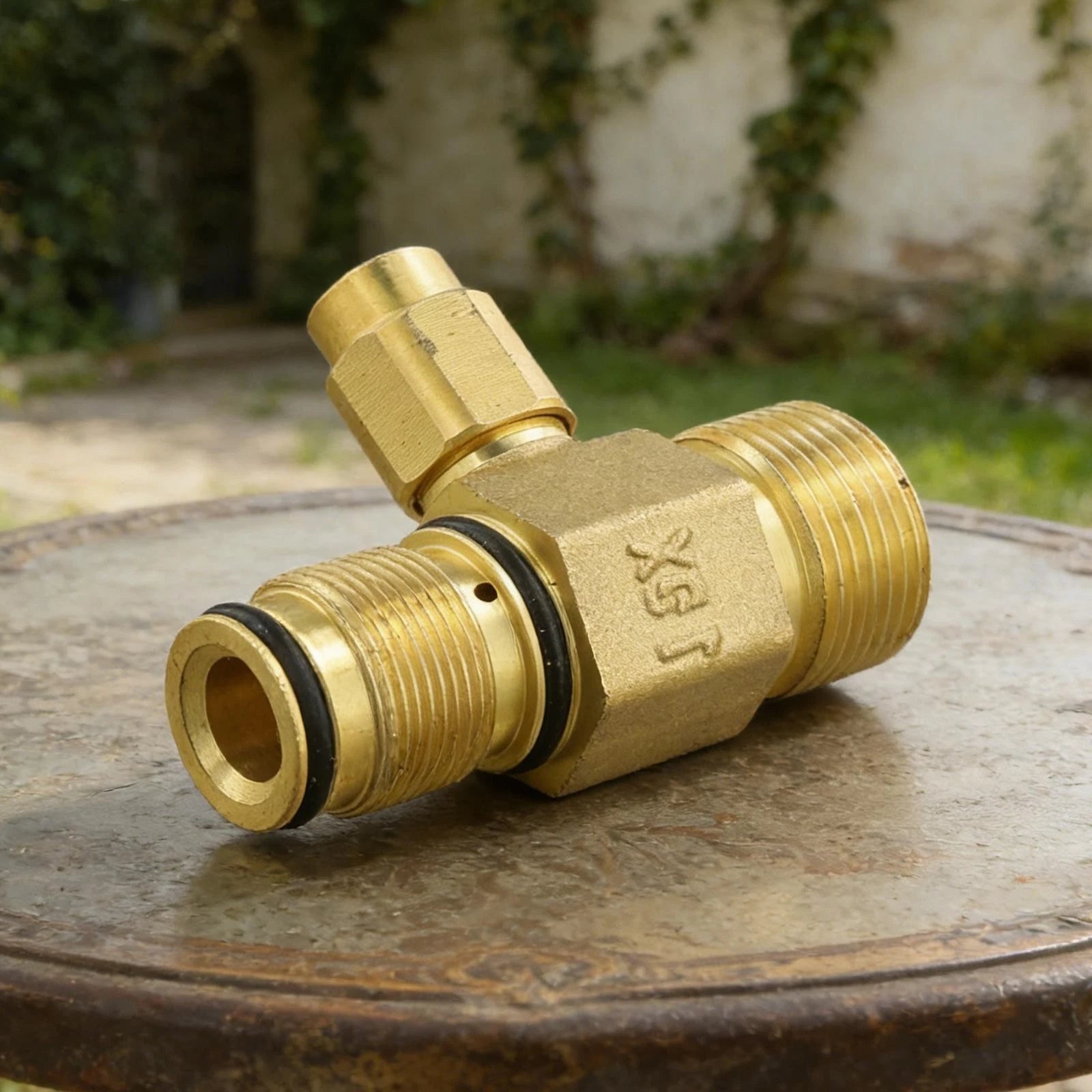 Pressure Washer Metal Outlet Fitting with Boost Valve Compatible with DXPW3025