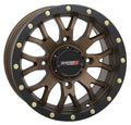 System 3 St3 Wheel 20x7 +10mm 4/137 Matte Bronze/Black for ATV/UTV 2015-2016
