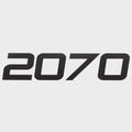 Crestliner Boat Decal - 2070 Model Black Sticker