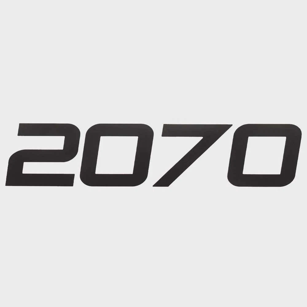 Crestliner Boat Decal - 2070 Model Black Sticker