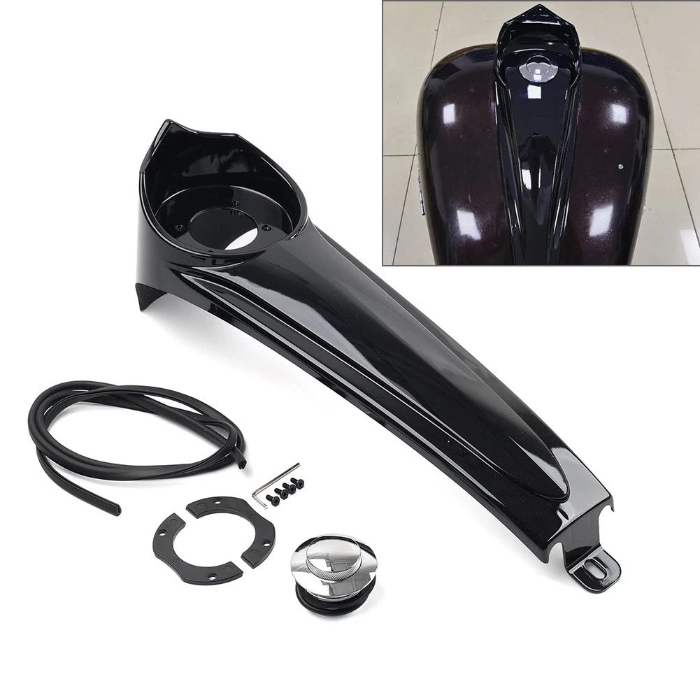 Stretched Dash Panel+Gas Tank Cap Cover for Harley Electra Street Glide 86-2007