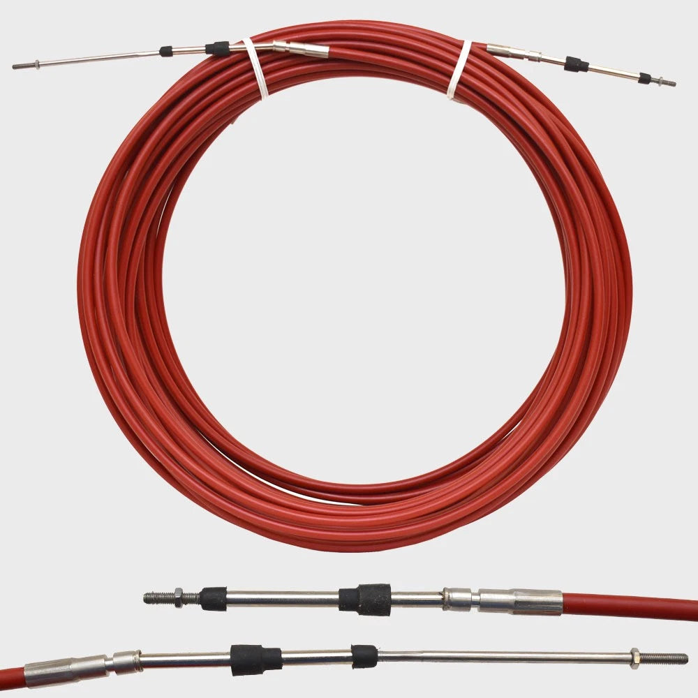 SeaStar Boat Xtreme Control Cable CCX63288 - Red 88 Foot