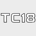 Crestliner Boat Model Decal 2099276 - TC 18 White Black Sticker