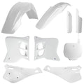 POLISPORT PLASTIC KIT + FORK GUARDS YAMAHA YZ125 93-95, YZ250 93-95, WHITE