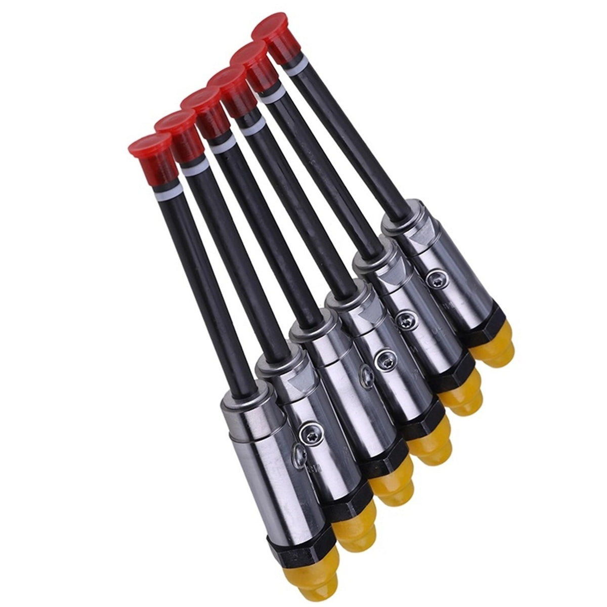 0R3418 6PCS Fuel Injector Set for CAT Caterpillar 3306 3306B D4E D5H 615C 621E