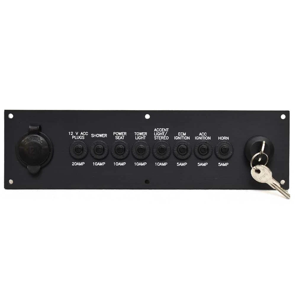Malibu Boat Breaker Ignition Panel 3912116 - Black