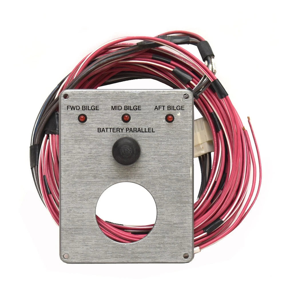 Regal Boat Ignition Switch Panel 999018 - 6 X 4 5/8 Inch Aluminum