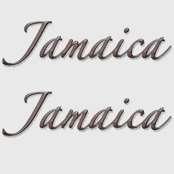 Lowe Pontoon Boat Emblem Decals 1823518 - Jamaica Copper (pair)