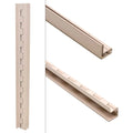Tracker Boat Piano Hatch Hinge - 22 X 2 1/8 Inch 14 Gauge Beige