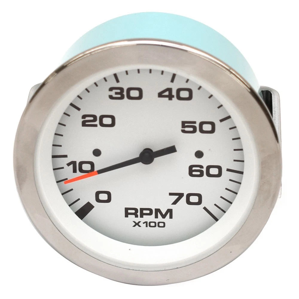 Teleflex Boat Tachometer Gauge 59737 - Lido 3 1/4 Inch White