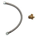 350mm Air Compressor Flexible Hose Air Pump Check Valve Connecting Pipe