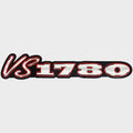 Ranger Boat Sticker Decal 7605357 - VS1780 Red Silver Vinyl