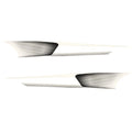 Larson Boat Graphic Decals 8634-3379-00 - LX Black White (set of 2)