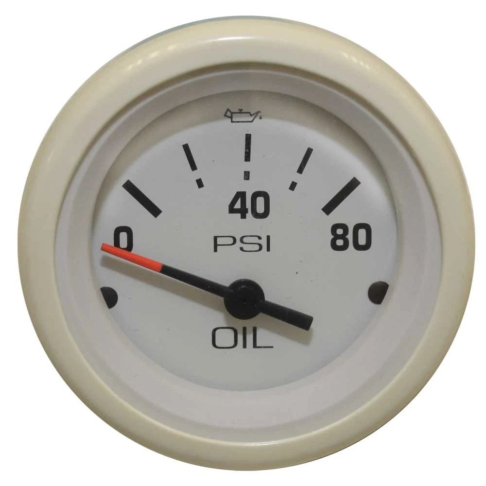 Teleflex Boat Oil Pressure Gauge 31180 - Rinker 2 Inch