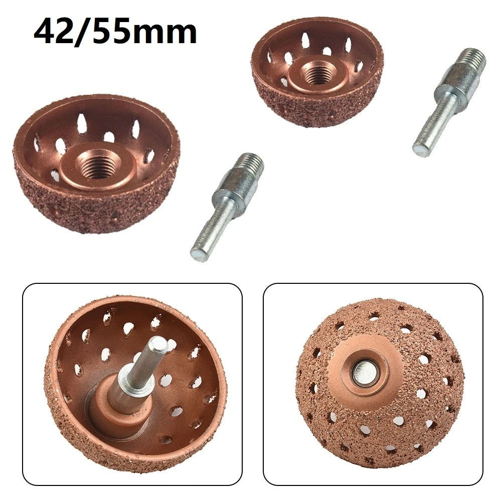 Grinding Buffing Wheel Tire Repair Tool Bowl Type Buffer Ball Coarse-polishe D