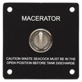 Regal Boat Macerator Switch Panel 957149 - 2 3/4 Inch Aluminum