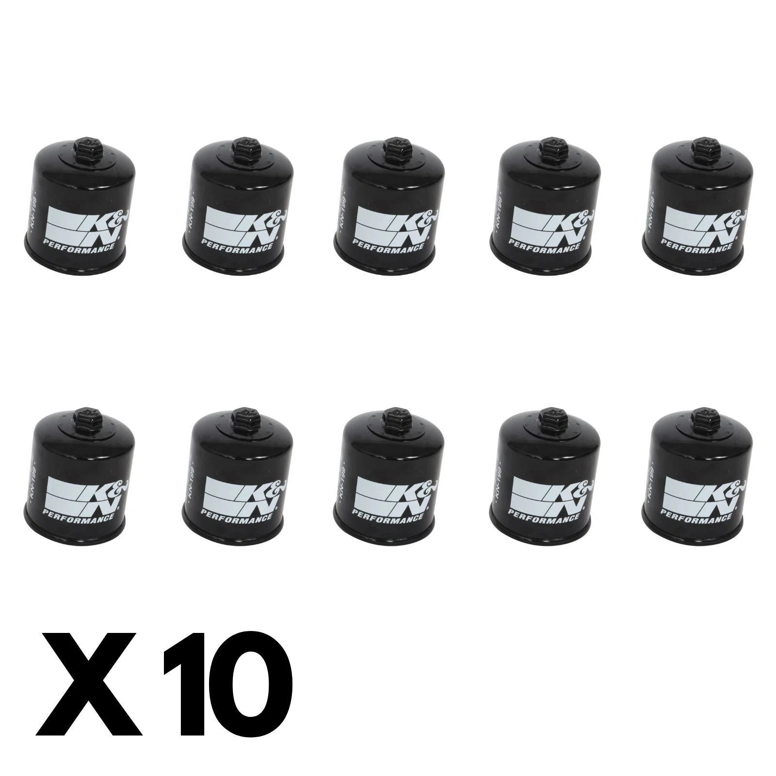 10 Pack K&N Oil Filter for Polaris RZR Pro XP 4 2020-2021