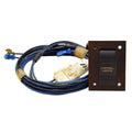 Boat Livewell Switch Panel - 2 3/4 X 2 Inch Plastic Woodgrain