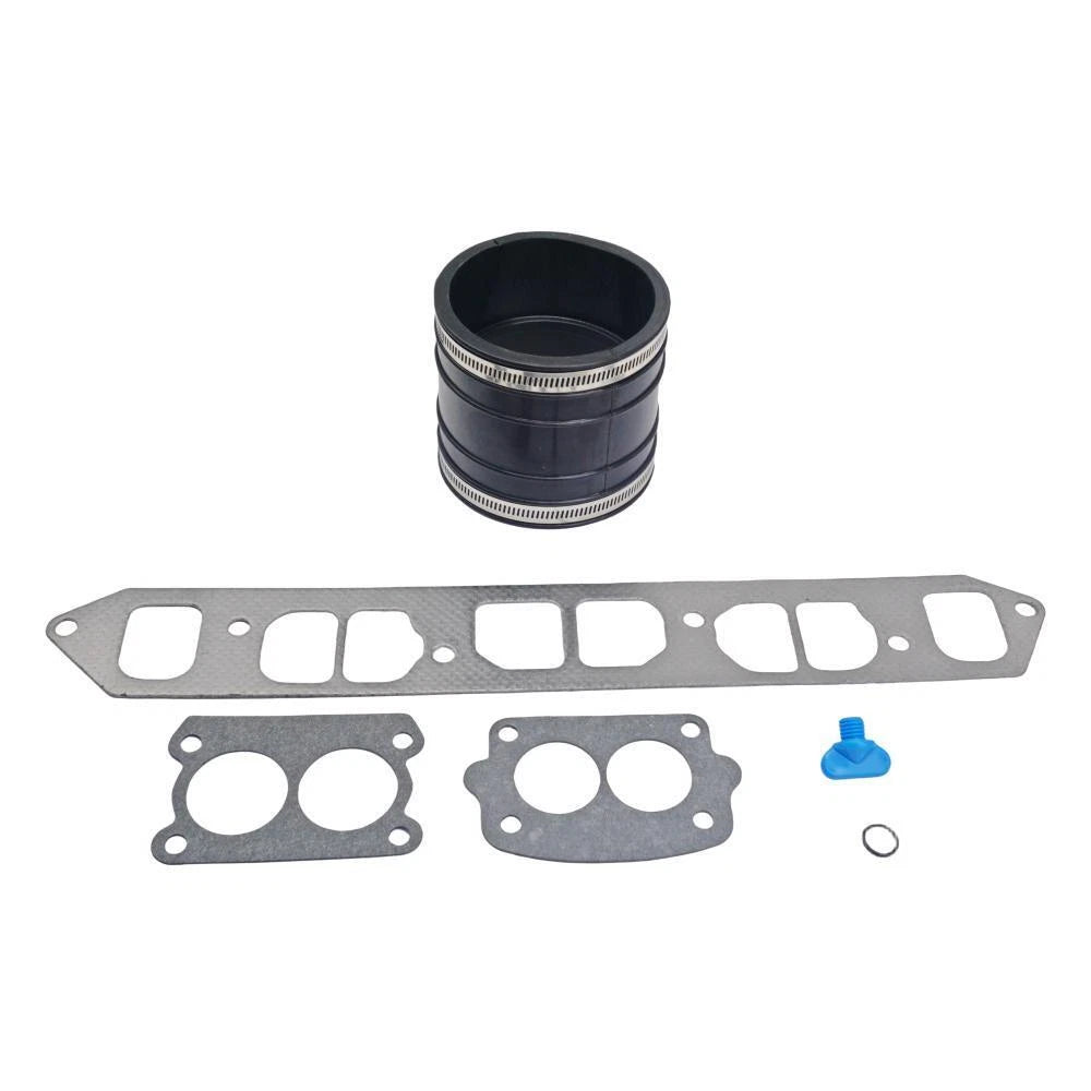 Exhaust Manifold Kit for Mercruiser 1982-95 120/140 INLINE 4 153/181 CID 4-CYL