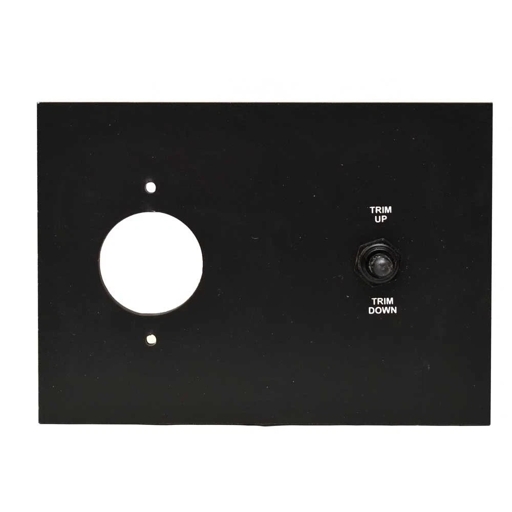 Lowe Boat Trim Switch Panel 2125510 - 7 X 5 Inch Plastic Black
