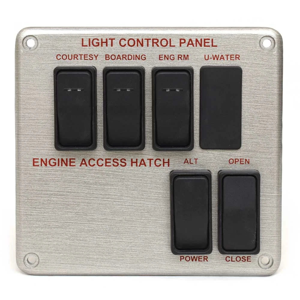 Cruisers Boat Rocker Switch Panel F0074900 - Light Control