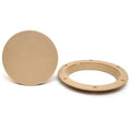 Tempress Boat Pry Out Deck Hatch Access Plate 43166 - Brown 6 Inch