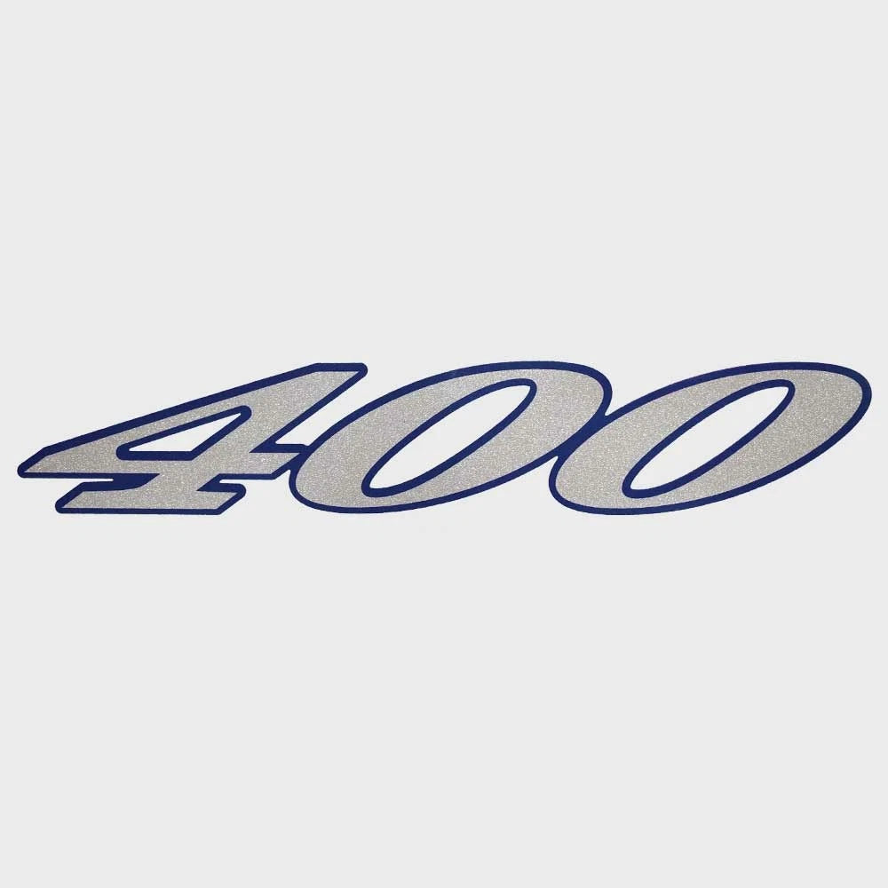 Cruisers Boat Model Decal Sticker V1944200 - 400 Express Silver Blue