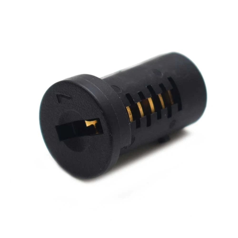 Boat Push Button Latch Replacement Lock - 1 1/4 Inch Black