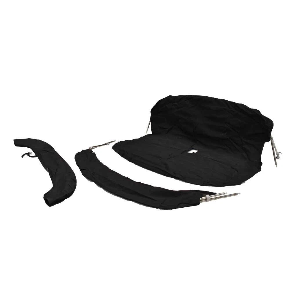 Hurricane Boat Tower Bimini Top 292872 - 2015 203 Black 82 5/8 - 86 in