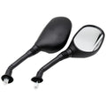 M8 2X Black Motorcycle Scooter Rear View Side Mirrors 8mm for Honda Suzuki KTM