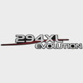 Stratos Boat Raised Emblem Decal 7D195 - 294XL Evolution Sticker