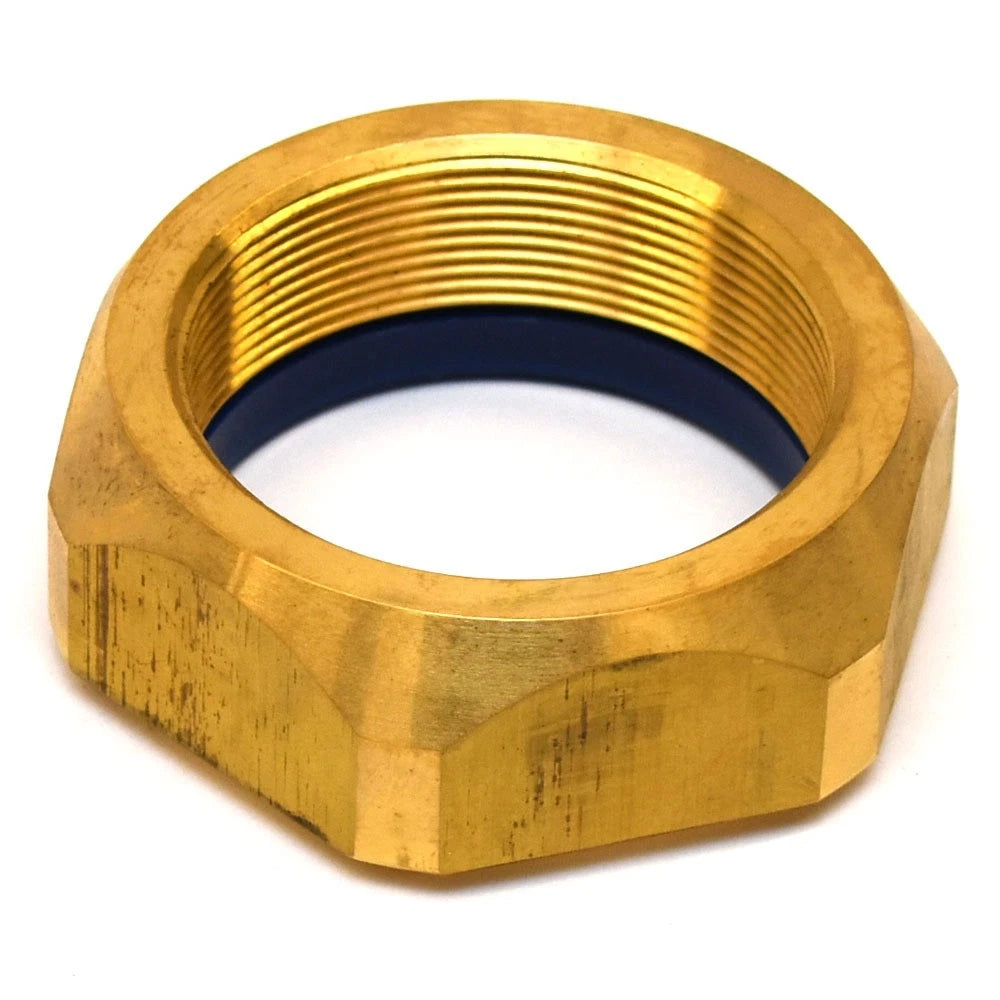 Mercury Quicksilver Boat Prop Nut 11-8M0105210 - 2 Inch Brass
