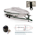 17'- 19' V-Hull Runabouts Bowrider BR Storage Mooring Jet Boat Cover Waterproof