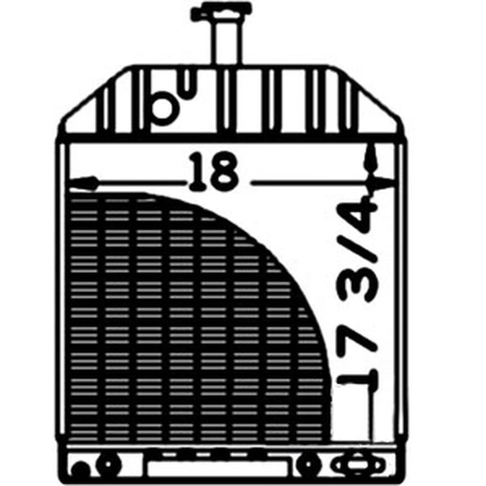 1106-6338 - Radiator Fits Ford/ Holland