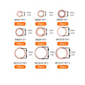 200pcs Copper Washer Kit for Diesel Injector Marine for Plant and More