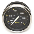Faria Boat Speedometer Gauge SEK632A - Kronos Black 60 MPH