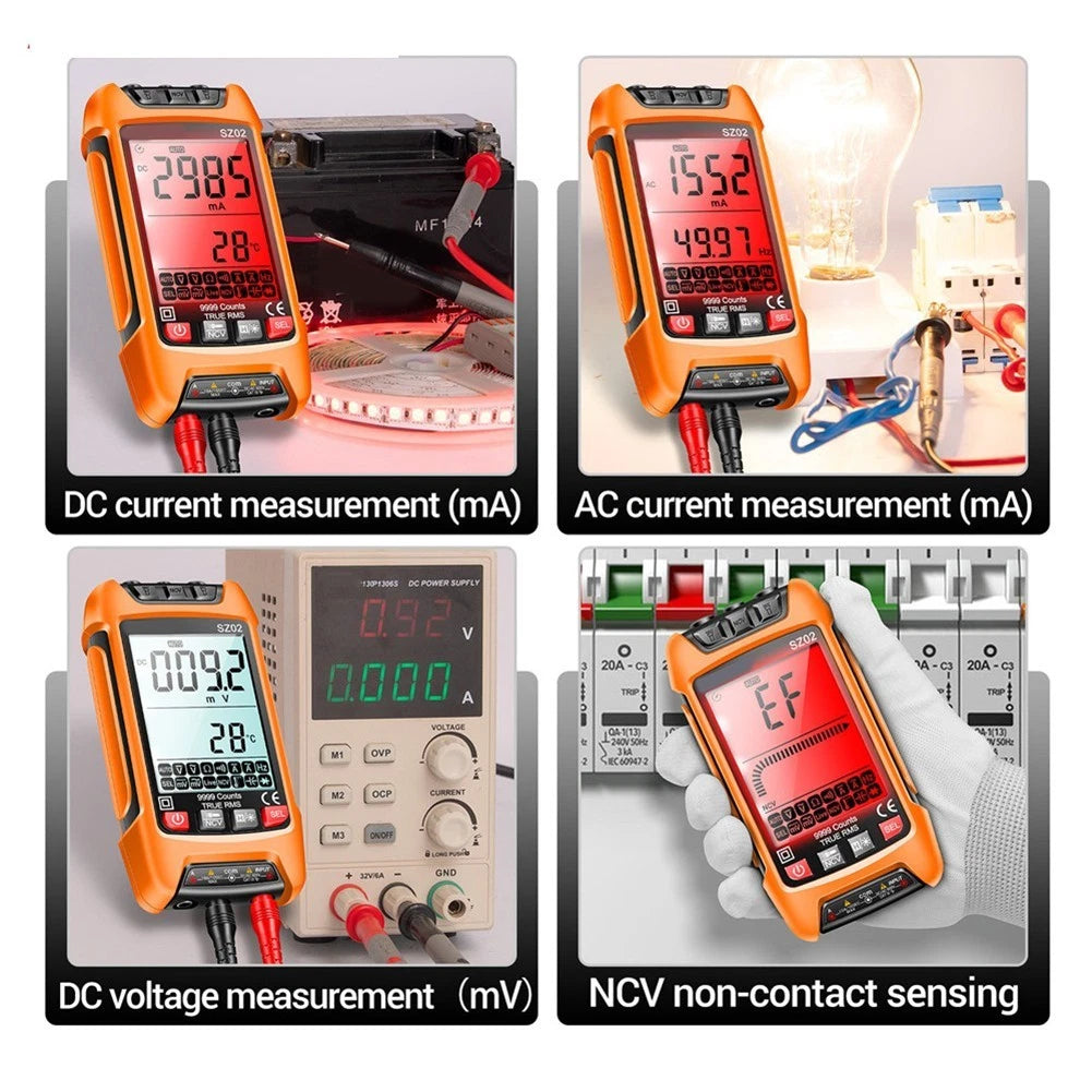 Automatic Digital Multimeter SZ02 6000 Counts for Electrical Measurements