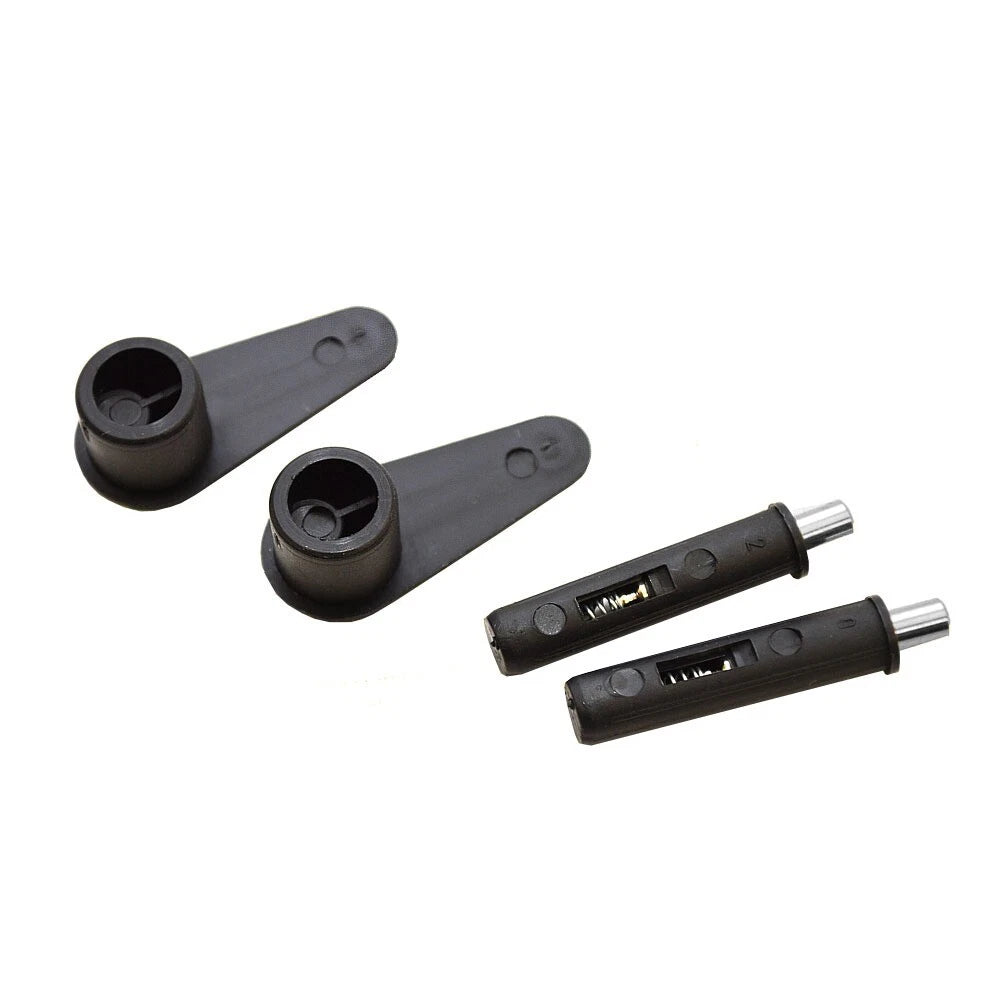 Hafele Boat Pivot Hinge 361.22.310 - Pursuit Plastic Black (set)