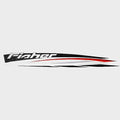 Fisher Boat Hull Decal 142771 - Black Graphic Sticker (STBD)